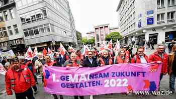 Essen: Demo am 1. Mai lockt weniger Teilnehmer als erwartet - WAZ News