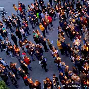 So haben die Gymnasien in Essen für den Frieden demonstriert - Radio Essen