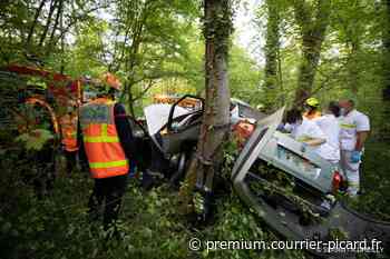 Trois blessés graves dans un accident de la route à Vineuil-Saint-Firmin - Courrier Picard
