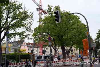 Müllsammler besetzt auch am Montagmorgen weiter den Baukran