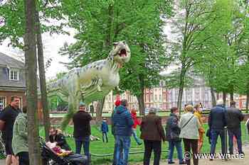 Schlossplatz als „Jurassic Park“