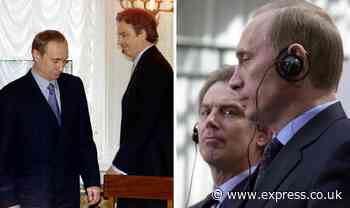 Vladimir Putin's 'aggressive' meeting with Tony Blair: 'Set him off!' - Express