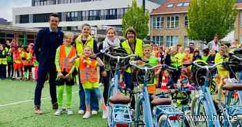 Basisschool Mozaïek schaft zich nieuwe kleuterfietsen aan met subsidie van stad - Het Laatste Nieuws