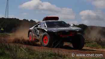 Audi RS Q E-Tron Struts Its Stuff in the Dirt     - CNET