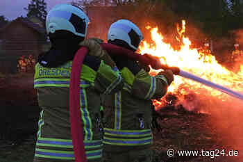 Hexenfeuer verursacht Feuerwehreinsatz in Dresden-Weixdorf - TAG24