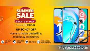 Amazon Summer Sale 2022 Starts May 4 With Deals, Discounts on iPhone 13, More