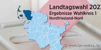 Wahlkreis 1, Nordfriesland-Nord: Ergebnisse zur Landtagswahl 2022 in SH im Überblick