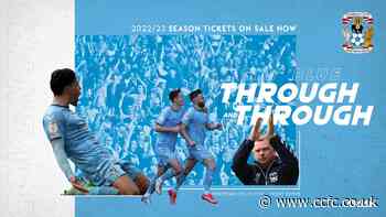SEASON TICKETS - Coventry City