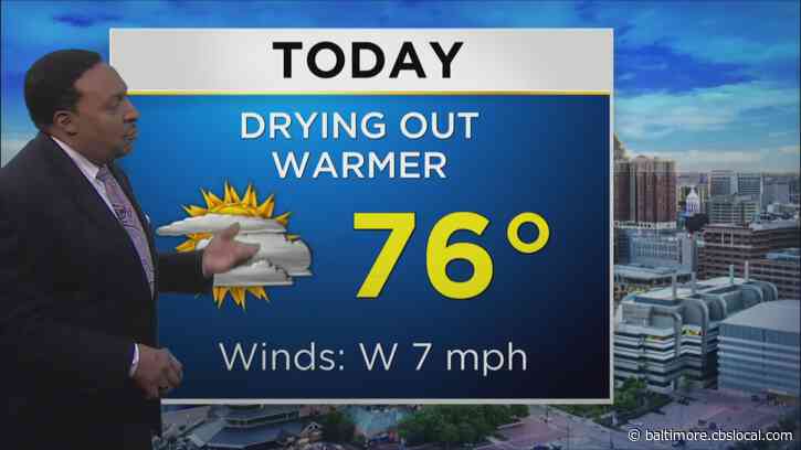 Maryland Weather: Partly Sunny & Warm
