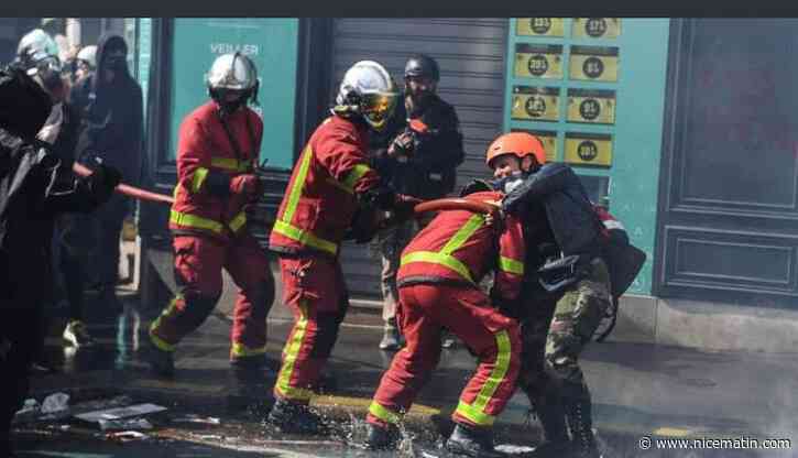 Gilets jaunes, antivax, violences... Ce que l'on sait sur la femme qui a agressé un pompier lors de la manifestation du 1er-Mai