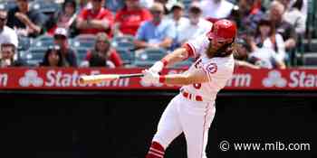 Marsh steps in for superstars, gets 3 knocks as Halos finish sweep - MLB.com