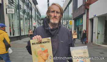 Well-known Big Issue seller Dave Kennedy dies after contracting coronavirus - Altrincham Today - Altrincham Today