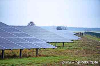 Riesiger Solarpark - Meilenstein für die Energiewende - Neue Presse Coburg