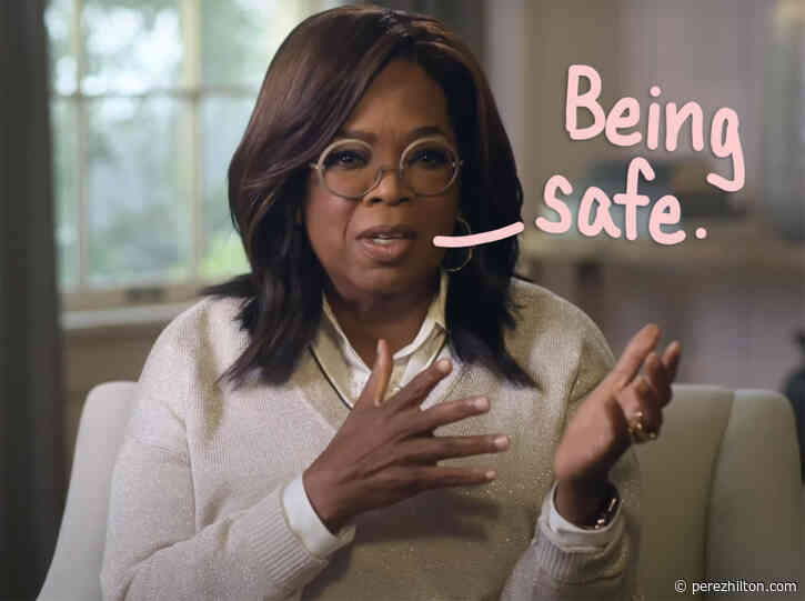 Oprah Didn't Leave Home For 322 Days Straight During The Pandemic!!!
