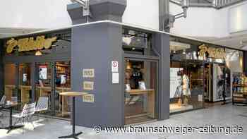 Der letzte Laden verlässt jetzt die Braunschweiger Burgpassage
