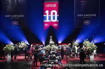 Fans gather to pay tribute to Montreal Canadiens legend Guy Lafleur - Creston Valley Advance