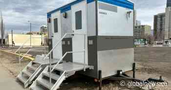 12 mobile public washrooms to be set up around Edmonton for summer; LRT facilities to reopen