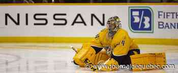 Predators: Juuse Saros n’y sera pas pour les deux premiers matchs