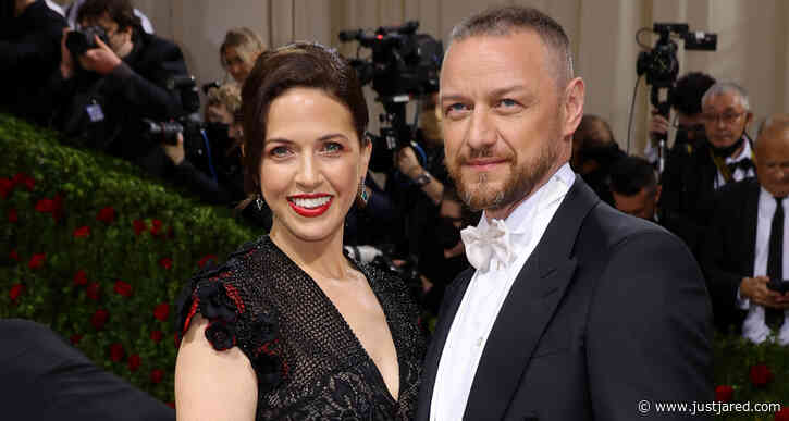 James McAvoy & Wife Lisa Liberti Coordinate Outfits at Met Gala 2022
