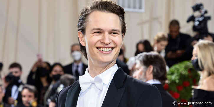 Ansel Elgort Strikes a Pose on the Met Gala 2022 Red Carpet
