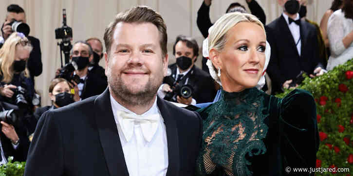 James Corden & Wife Julia Attend Met Gala 2022 After His Big 'Late Late Show' Announcement