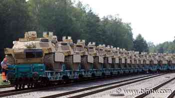 Varsovie signe l'achat de 250 chars de combat américains Abrams pour 4,3 milliards d'euros - BFM Business