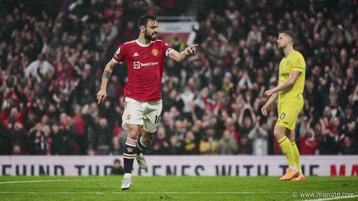 Bruno nets 50th United goal - Man Utd