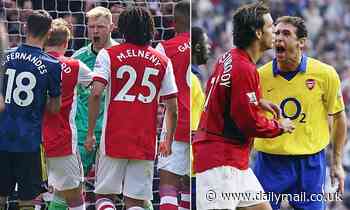 Aaron Ramsdale celebrates raucously in front of Bruno Fernandes after his penalty miss - Daily Mail