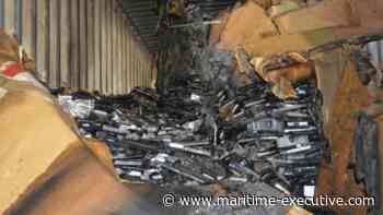 TT Club: Improper Shipping of Li-Ion Batteries Puts Vessels at Risk - The Maritime Executive