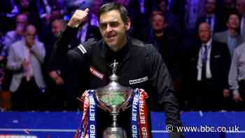 World Snooker Championship 2022: Ronnie O'Sullivan claims record-equalling seventh world title