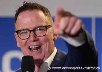 CP NewsAlert: BC Liberal leader wins seat in legislature through byelection - Dawson Creek Mirror