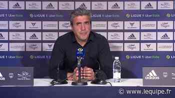 David Guion (Bordeaux) après la défaite contre Nice : « Il n'y a pas d'abattement » - L'Équipe.fr