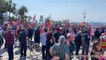 530 manifestants dans les rues à Nice à l'occasion d'une Fête du travail très politique - France Bleu