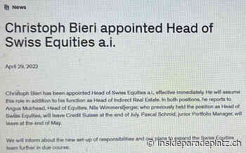 Im CS Asset Management flüchten die guten Leute - Inside Paradeplatz