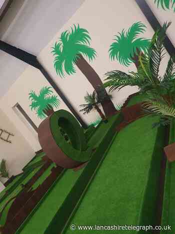 Blackburn man opens crazy golf course in Shadsworth