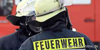 Gartenlaube brennt in Kiel: Feuerwehr schützt benachbartes Gebäude - Kieler Nachrichten