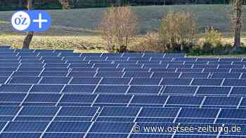 Photovoltaikanlage soll Stralsund ab 2025 autark mit grünem Strom versorgen - Ostsee Zeitung