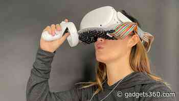 This Virtual Reality Device Lets People Feel the Sensation of Water Touching Their Lips in Metaverse