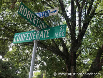 After initial push, city’s effort to eliminate Confederate names loses momentum - Austin Monitor