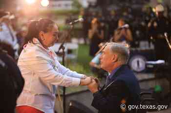 Governor Abbott Delivers Remarks At Texas Peace Officers Memorial Ceremony In Austin - Office of the Texas Governor