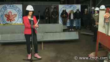 Ontario invests $8.7M in Heddle Shipyards in Hamilton - CHCH News