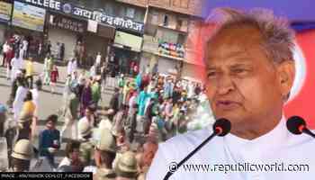 Jodhpur clash: CM Gehlot calls high-level meet; warns action against anti-social elements - Republic World