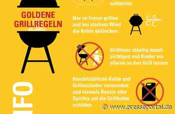 FW-M: Sicheres Grillen - Tipps der Feuerwehr