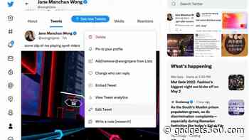 Twitter Edit Button Spotted Again, Uncooked Version Suggests Replacing Media Possible