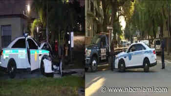 Two Separate Officer-Involved Crashes Sunday in Miami-Dade County