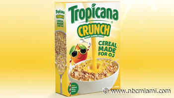 Florida-based Tropicana Introducing Cereal Specifically Made for Orange Juice