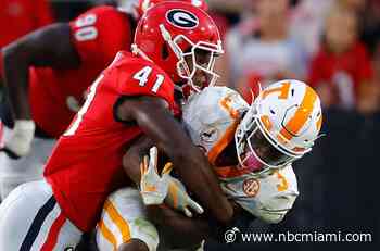 Dolphins Select LB Channing Tindall in 3rd Round of NFL Draft