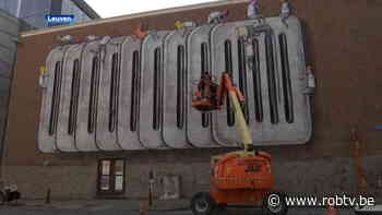 Nóg een muurschildering in Leuven erbij: "We willen mensen doen nadenken over het klimaat" - ROB-tv