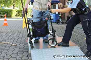 POL-BO: Ankündigung: Rollator-Training am 4. Mai in Bochum-Hordel