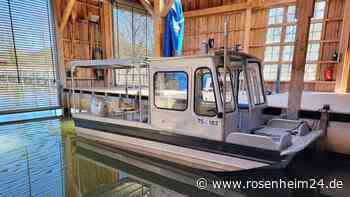 Wasserwirtschaftsamt Traunstein überprüft Schilfschutz-Maßnahmen an den Ufern des Chiemsees